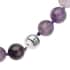 Cacoxenite Bead Necklace in Sterling Silver, Beaded Necklace With Silver Magnetic Clasp, Knot Necklace for Women 20 Inches, 531.50 ctw image number 6