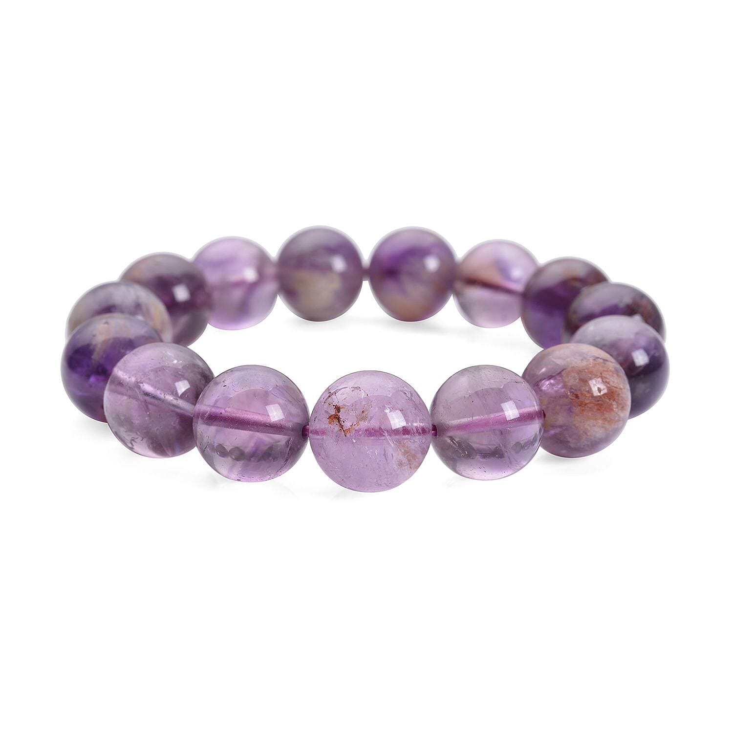 Cacoxenite Beaded Stretch Bracelet 227.50 ctw
