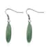 Set of 2 Green Aventurine Earrings in Stainless Steel 69.00 ctw image number 4