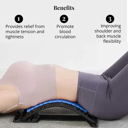 Magic Back Support Blue Multi Level Stretching Device (Max Weight 220 lbs) image number 4