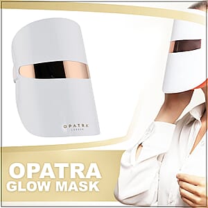 Opatra Glow Mask with LED Light Therapy (Warranty Included)