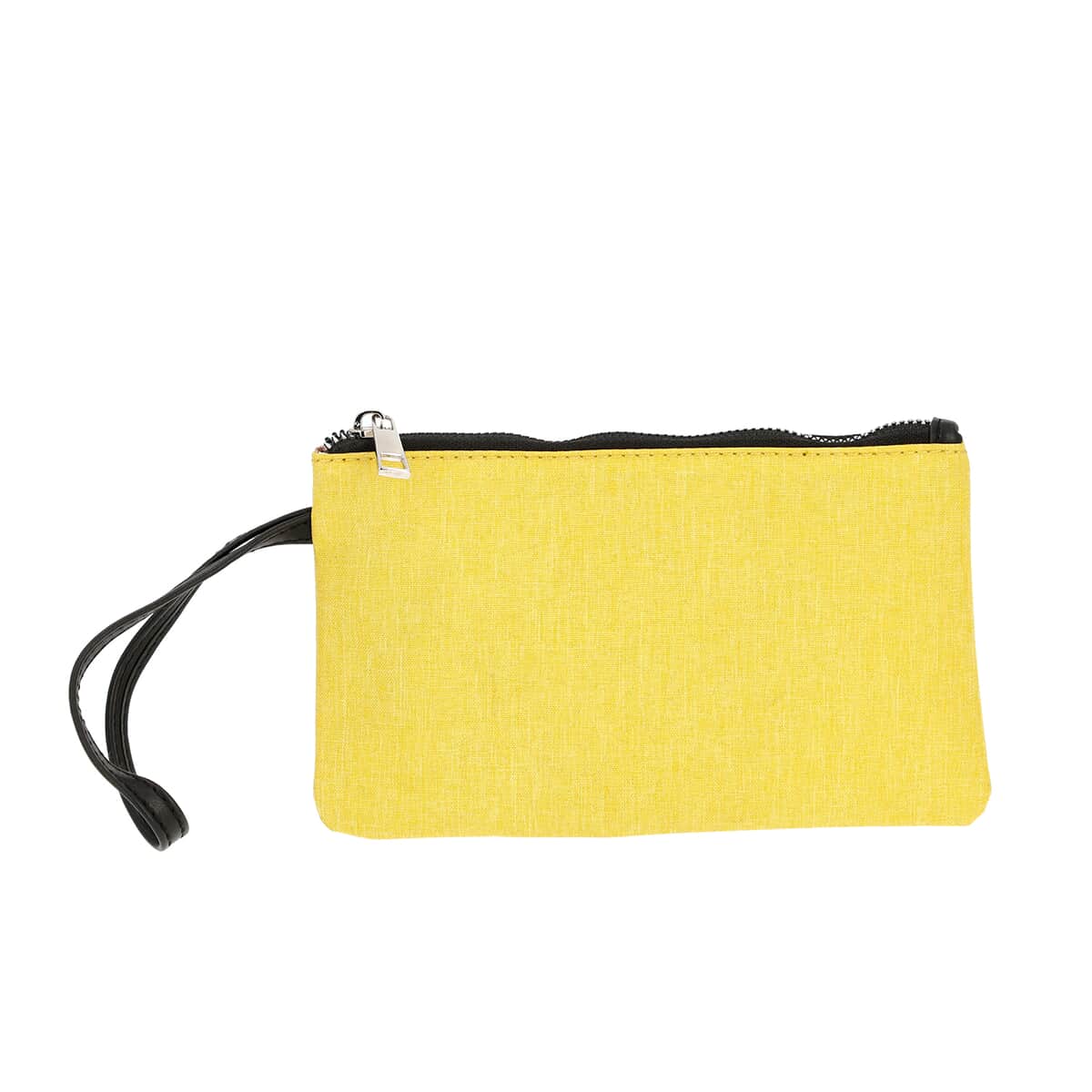 Passage Yellow Oxford & Polyester Multi-Purpose USB Charging Tote Bag and Wristlet Wallet with Power Bank image number 3