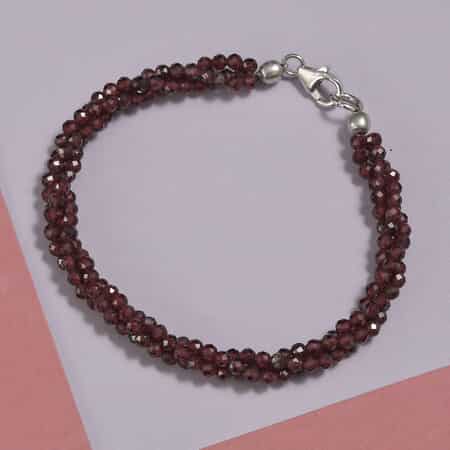 How To Make A Faceted Crystal Beaded Bracelet - Running With Sisters