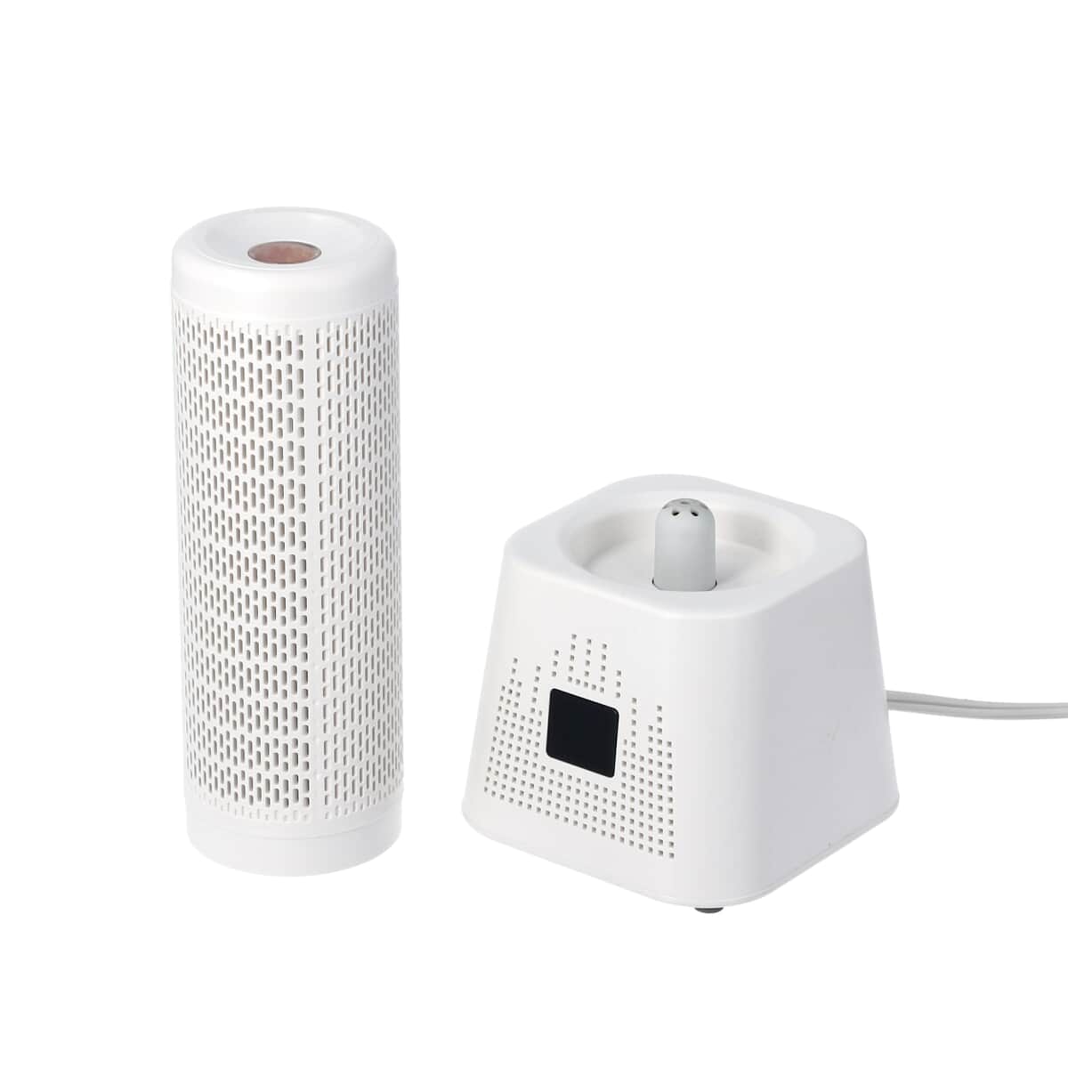 White Mini Portable Dehumidifier image number 2
