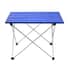 Blue Aluminium Foldable and Portable Camping Side Table image number 0