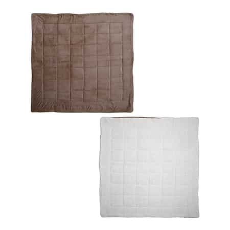 Buy Doorbuster Set of 5 Beige Non Woven Fabric Storage Bag with Clear  Window at ShopLC.