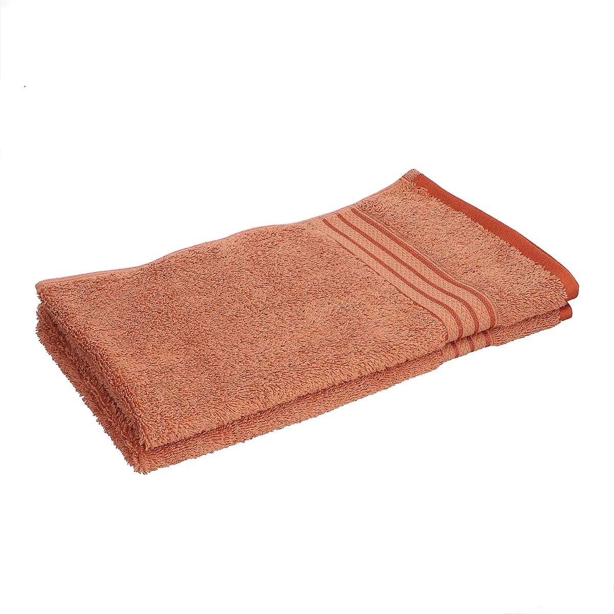 Set of 6 Copper Color 100% Egyptian Cotton Bath, Face and Hand Terry Towels image number 5