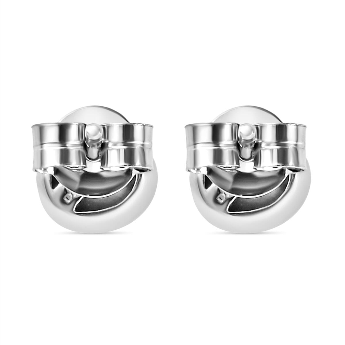 Artisan Crafted Polki Diamond Stud Earrings in Platinum Over Sterling Silver 0.50 ctw image number 4