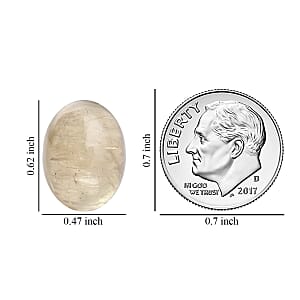 Cat's Eye Turkizite (Ovl 16x12 mm) 12.78 ctw