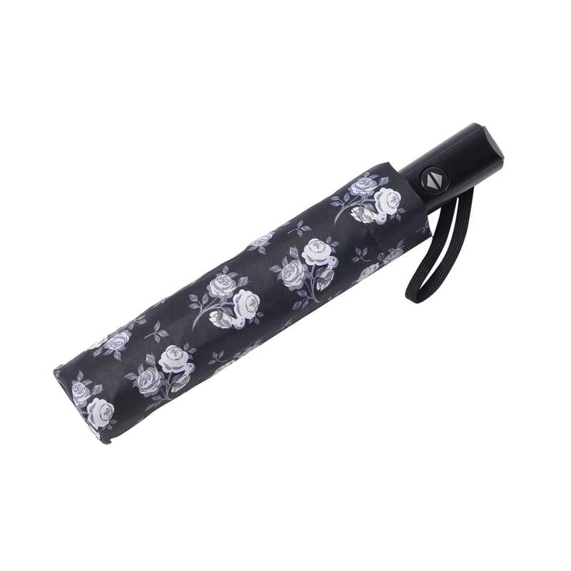 Multi Color Floral Print Open & Close 3 Fold Inverted Umbrella