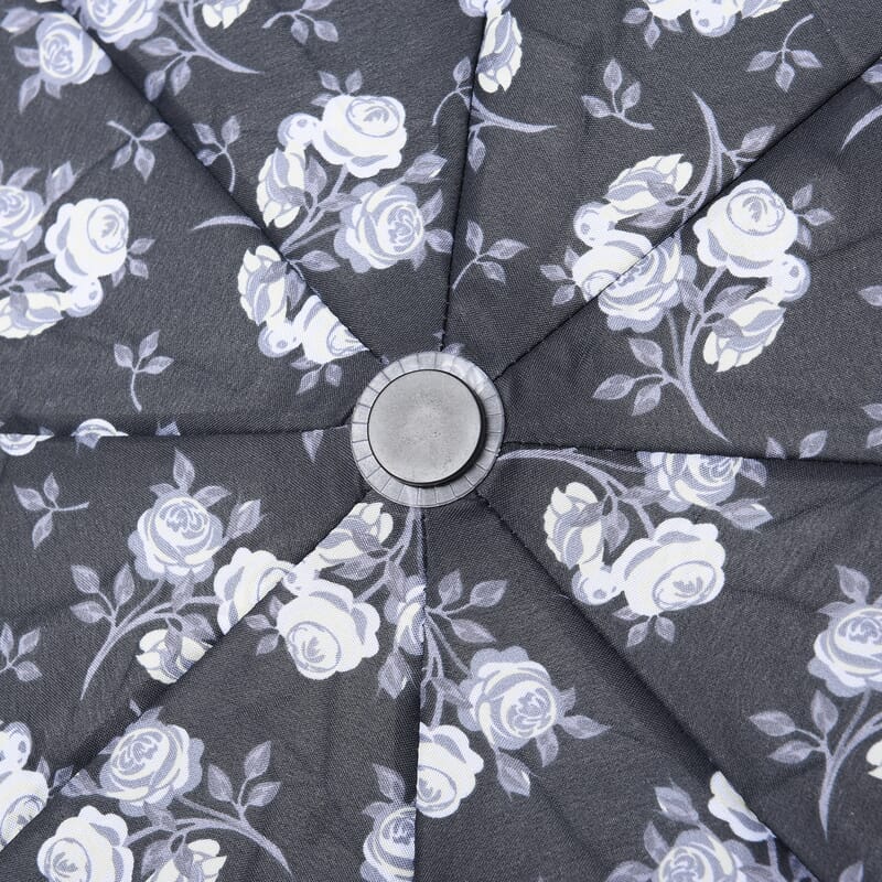Multi Color Floral Print Open & Close 3 Fold Inverted Umbrella
