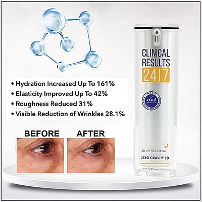 Clinical Results NASA 3D Lift PGA Serum 1 oz (Made In USA)