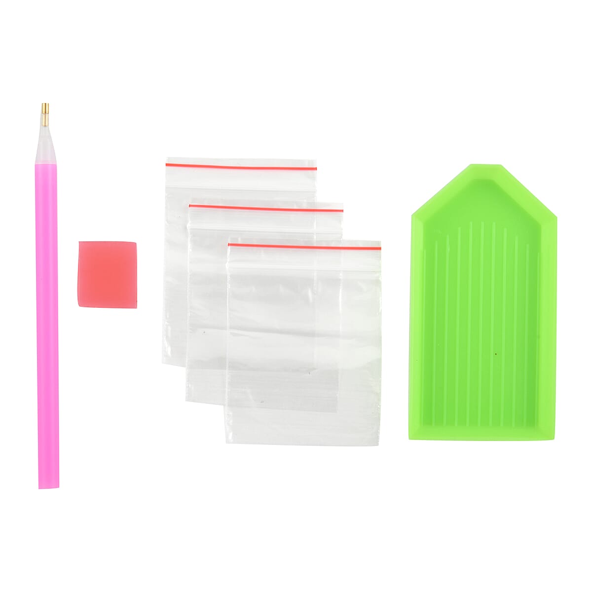 Multi Color Resin Drill, Canvas 5D Crystal Butterfly & Dog Painting without Frame image number 3