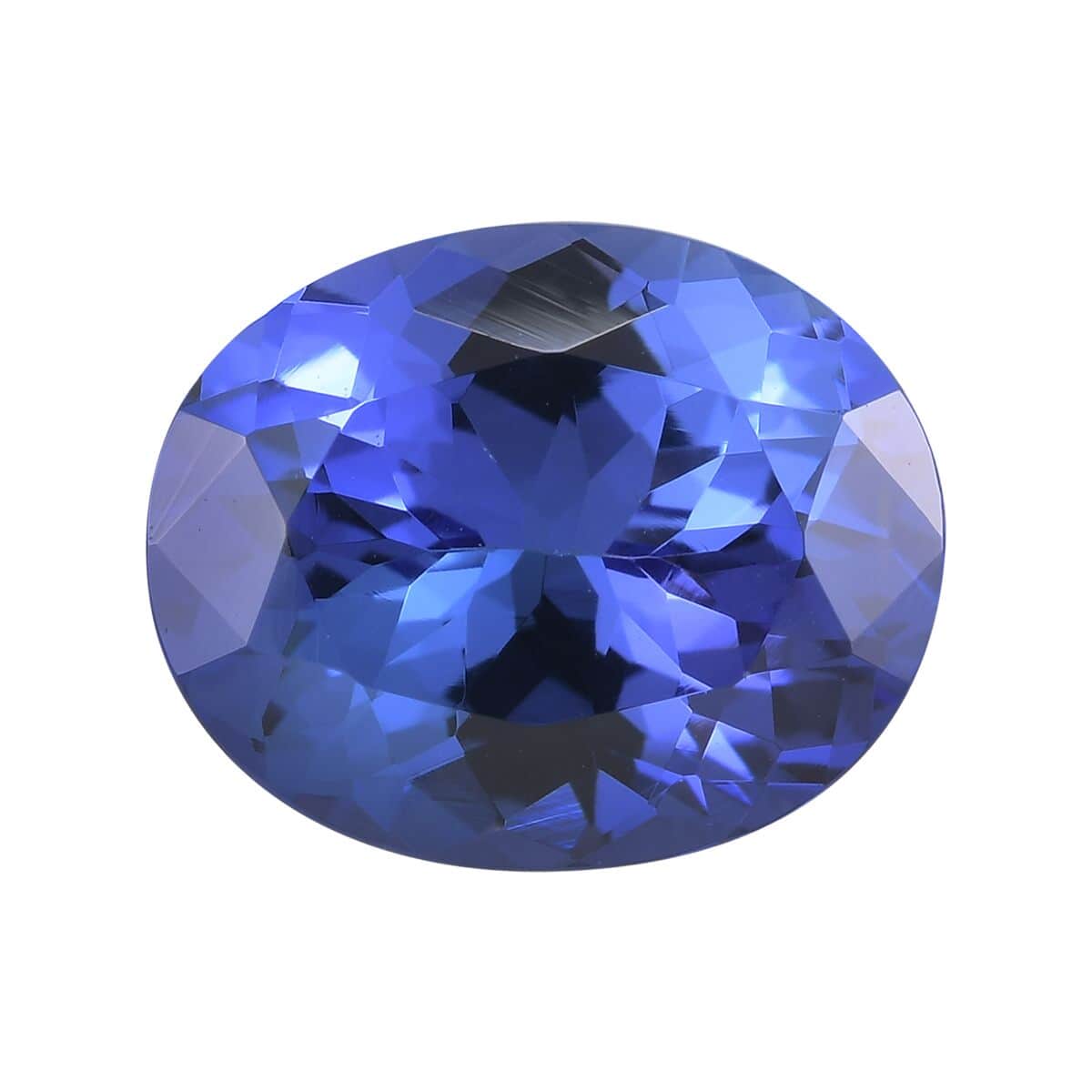 One Of A Kind AA Tanzanite (Ovl 11x9 mm) 3.84 ctw image number 0