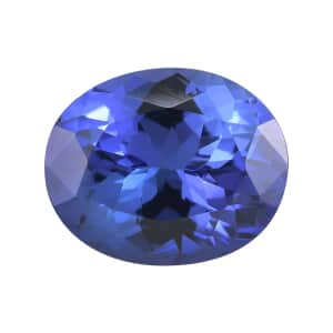 One Of A Kind AA Tanzanite (Ovl 11x9 mm) 3.84 ctw