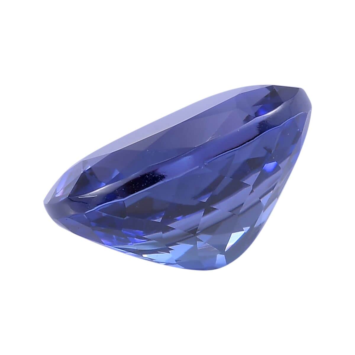 One Of A Kind AA Tanzanite (Ovl 11x9 mm) 3.84 ctw image number 1
