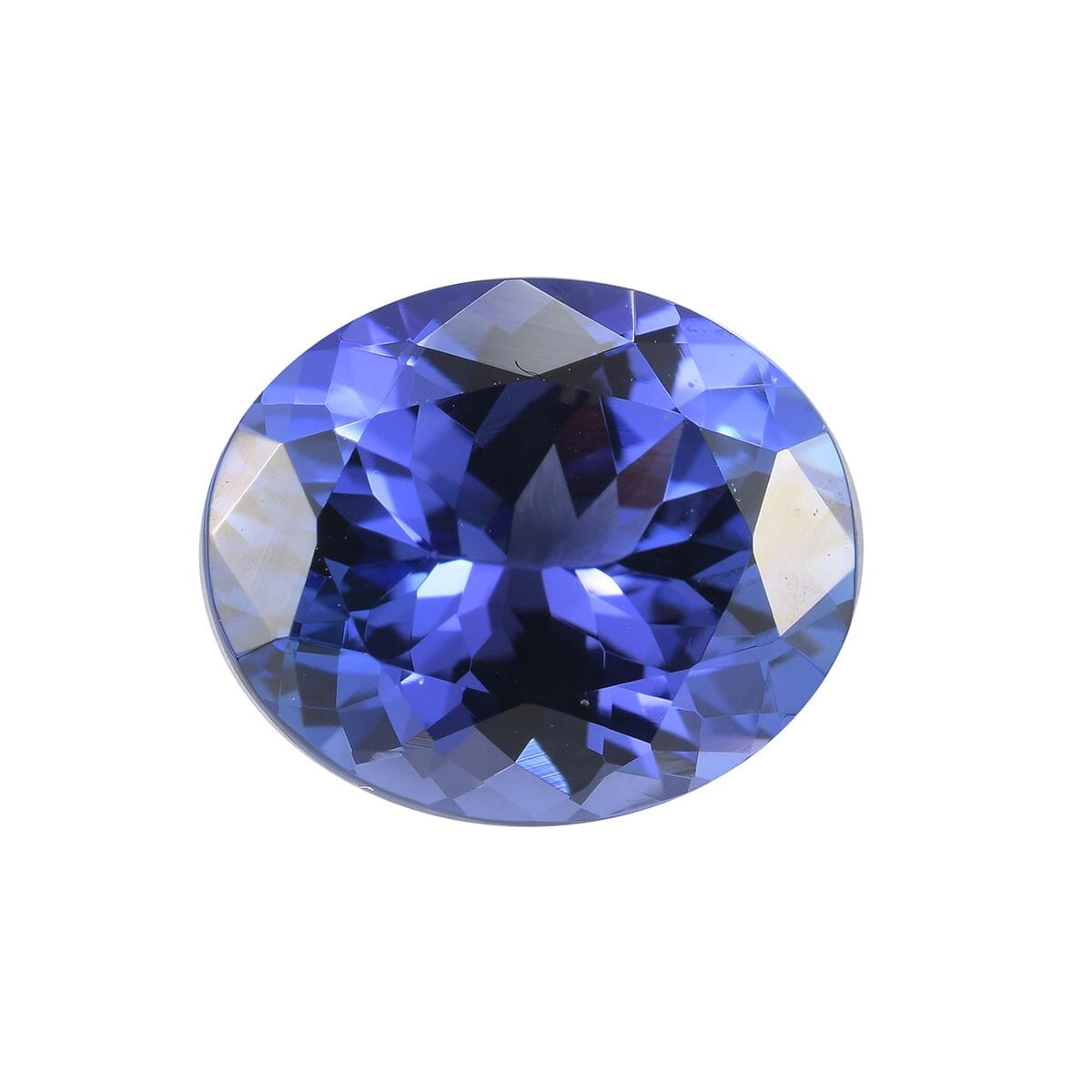 Ct 5.11 Loose AA Tanzanite Oval Shape for Jewelry Making Birthday Gifts