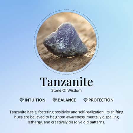 AA Tanzanite (Ovl 12x10 mm) 5.11 ctw , Loose Gem , Loose Gemstones , Loose Stones , Jewelry Stones image number 5