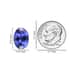 One Of A Kind Appraised AA Tanzanite (Ovl 14x10 mm) 6.93 ctw image number 2