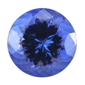 Premium Tanzanite (Rnd 10 mm) 3.86 ctw , Loose Gem , Loose Gemstones , Loose Stones , Jewelry Stones