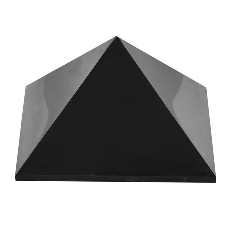 Shungite Pyramid 10 cm Approx 3170.00 ctw