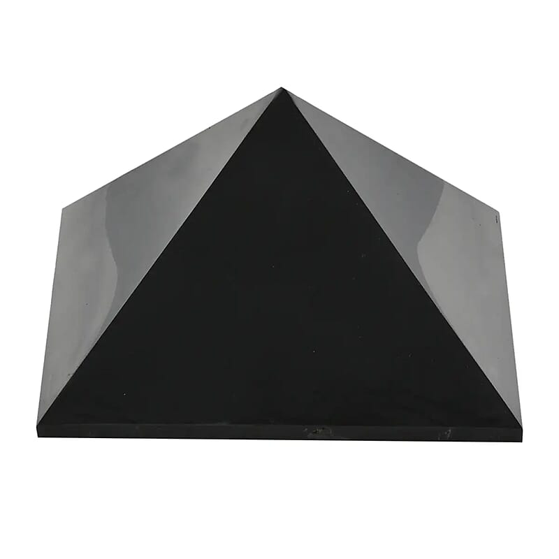 Shungite Pyramid 10 cm Approx 3170.00 ctw