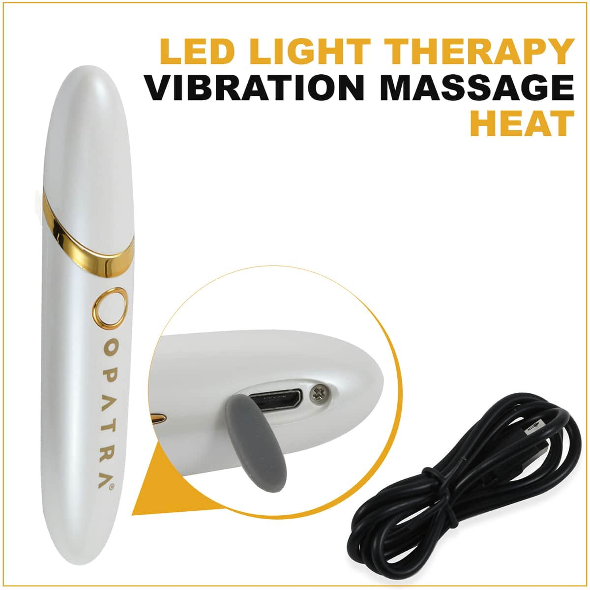 Opatra DermiEye Plus with Massage, Heat & LED Light Therapy (Lifetime Warranty) image number 3
