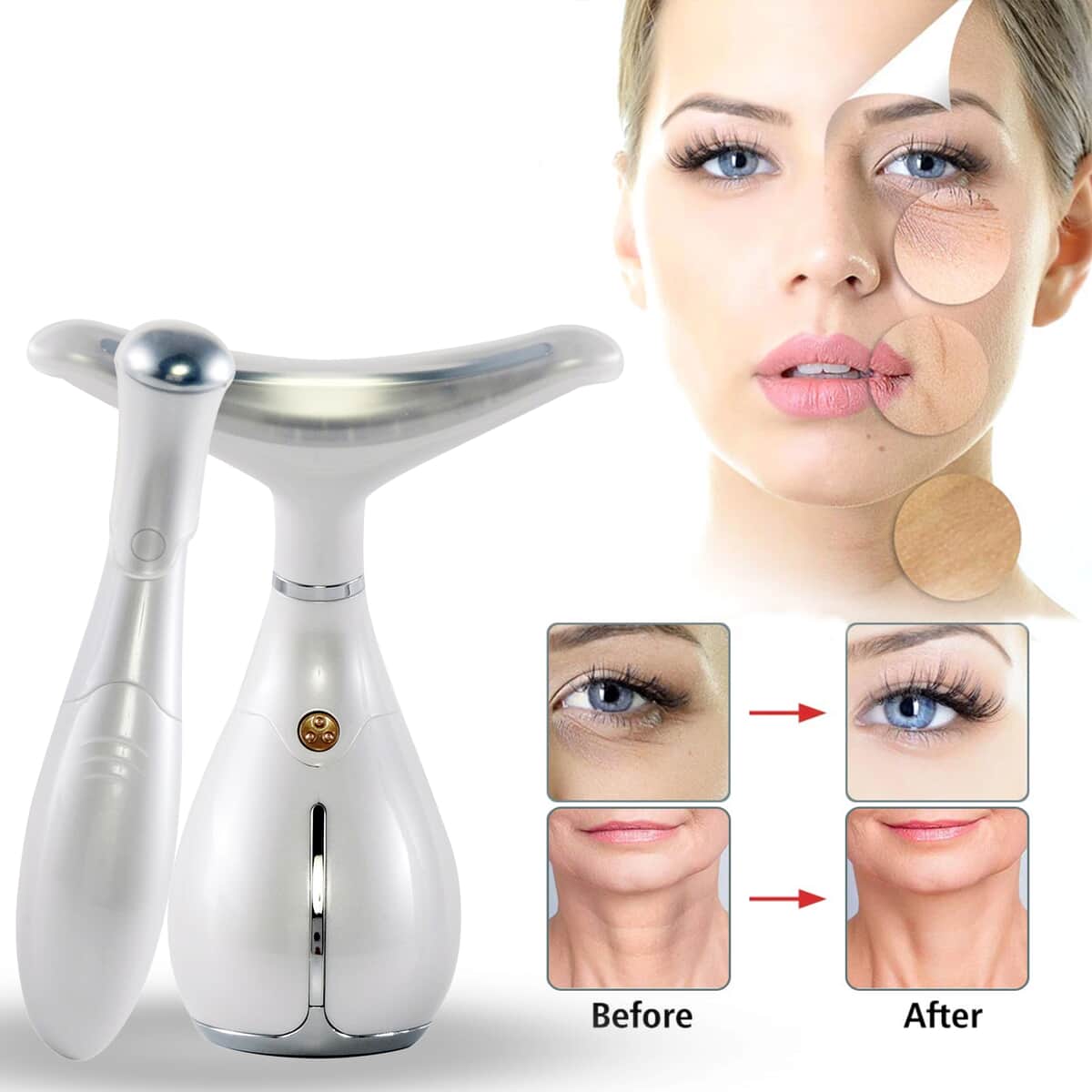 Opatra DermiNeck Anti-Aging Device with Free DermiEye with Every Purchase image number 1