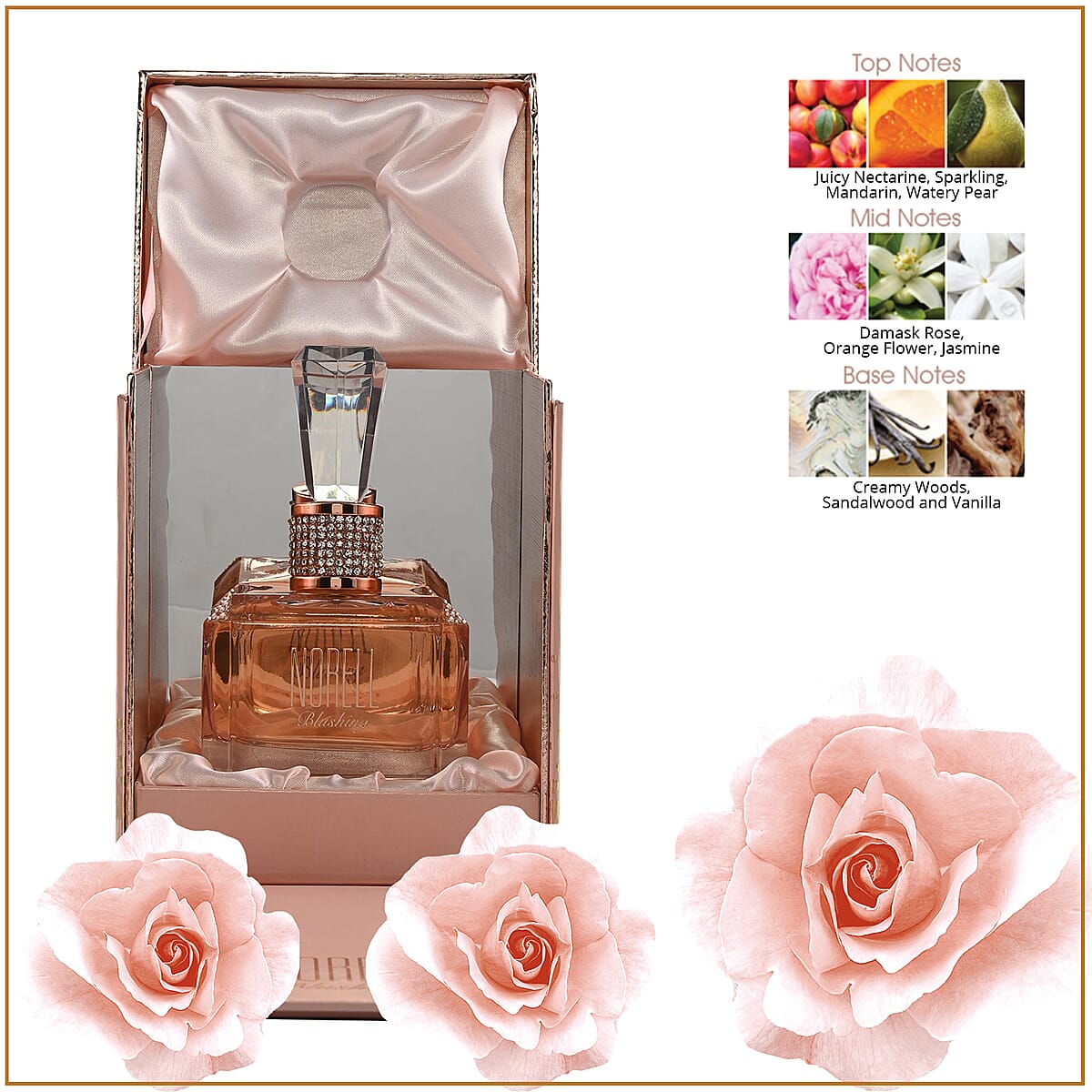 NORELL Blushing Eau De Parfum Spray/Vaporisateur 3.4fl oz/100 ml image number 2