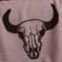 Homesmart Ox Skull Pattern Double Face Sherpa Blanket (Microfiber) image number 3