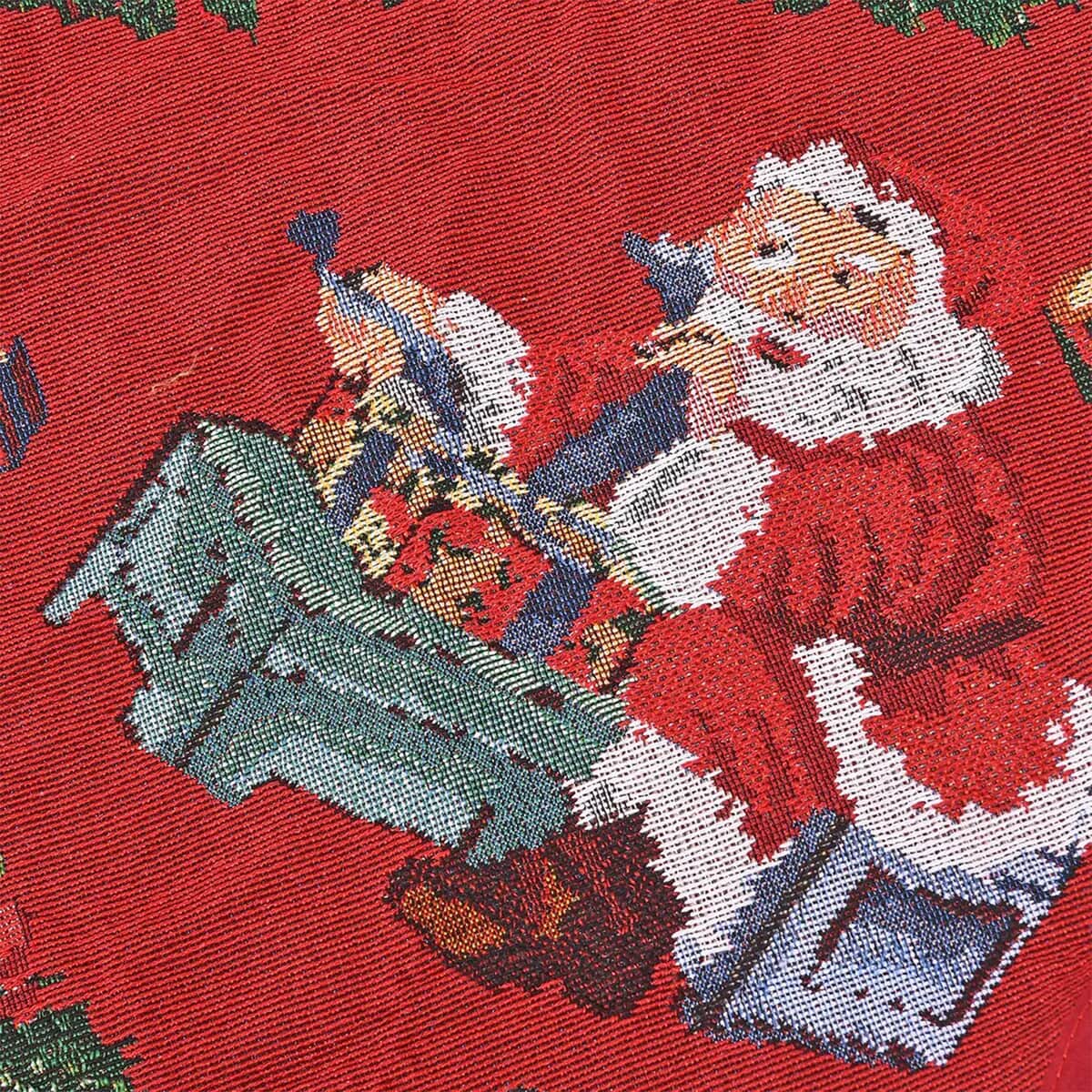 Homesmart Christmas Tree & Santa Christmas Tree Skirt (39, 40% Cotton & 60% Polyester) image number 4