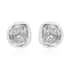 Artisan Crafted Polki Diamond Stud Earrings in Platinum Over Sterling Silver 0.33 ctw image number 0