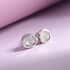 Artisan Crafted Polki Diamond Stud Earrings in Platinum Over Sterling Silver 0.33 ctw image number 1