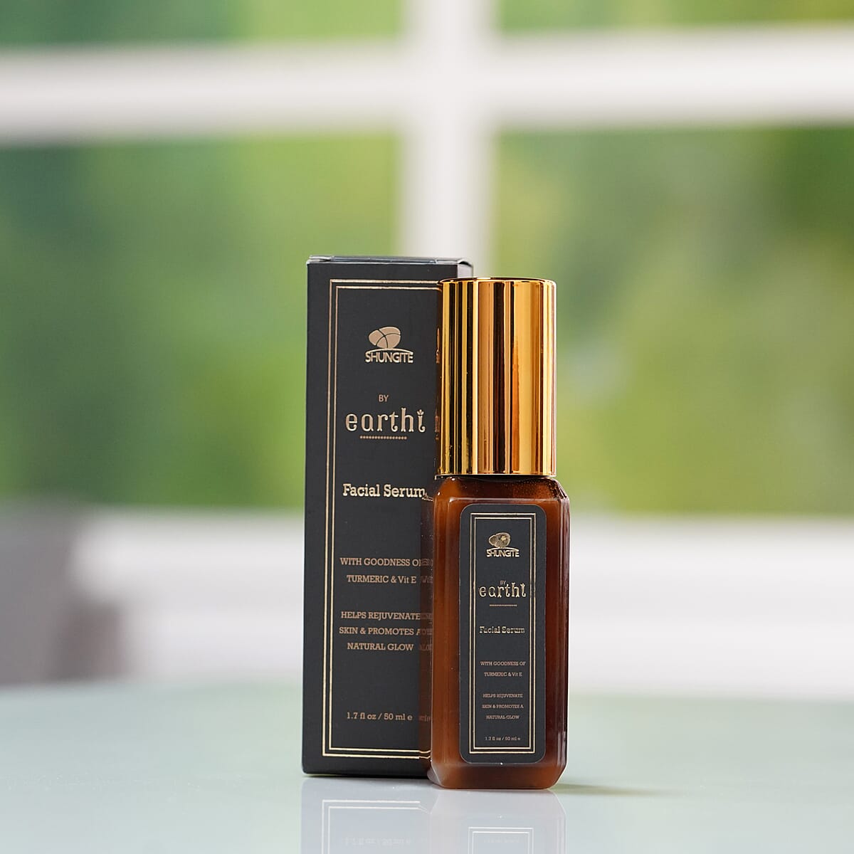 Earthi Turmeric Face Serum with Shungite 1.7oz image number 1