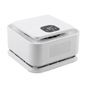 White Multipurpose Air Purifier with Wireless Charging