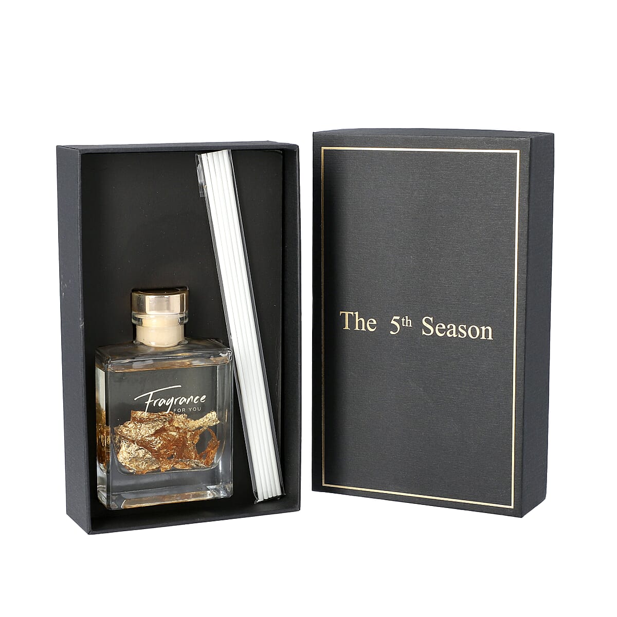 The 5th Season Home Air Freshener Diffuser with Gold Foil Flakes (150ml) image number 1