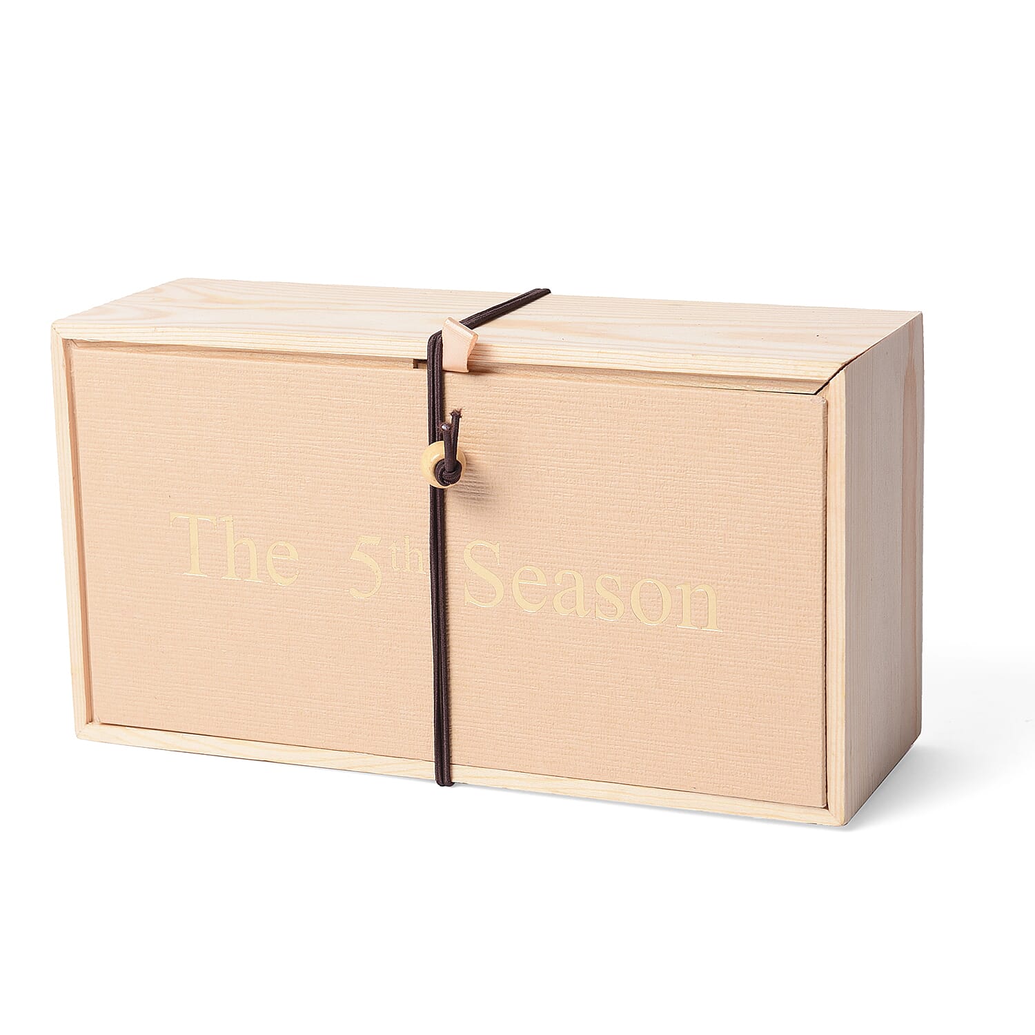 The 5th Season Light Green Fancy Home Fragrance Scented Soya Candles and Wooden Gift Box Fresh Spring