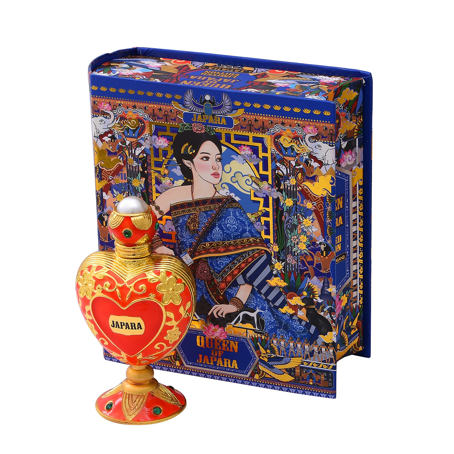 (Do Not Schedule For LS) Japara Queen of Japara Perfume Oil (Guaiac Wood Geranium, 10ml), Oil Base Perfume, Essential Oil Perfume, Attar Perfume