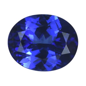 AAAA VIVID Tanzanite (Ovl 11x9 mm) 4.50 ctw