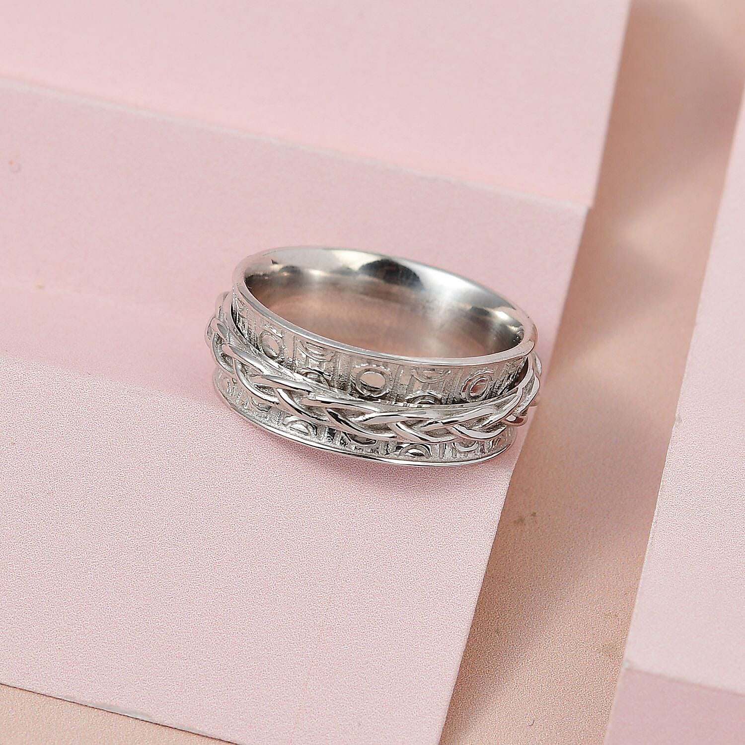 D'Joy Sterling Silver Ring (Size 6.0) 4.20 Grams