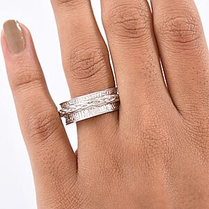 D'Joy Spinner Band Ring in Sterling Silver (Size 9.0) 6.30 Grams