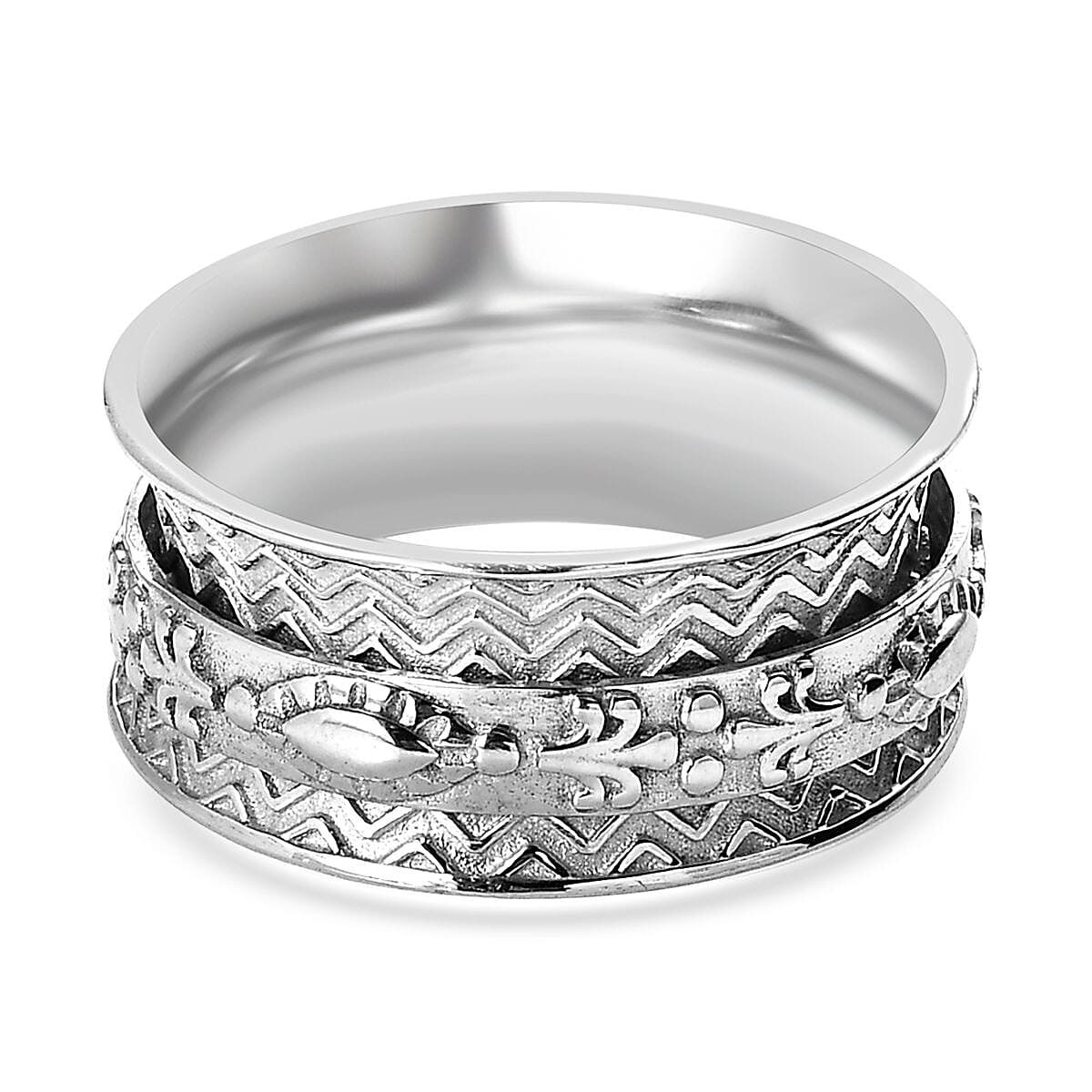 D'Joy Ring in Sterling Silver (Size 11.0) 4.25 Grams