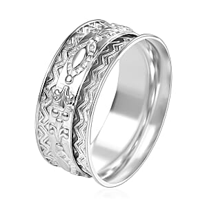 D'Joy Sterling Silver Ring (Size 9.0)