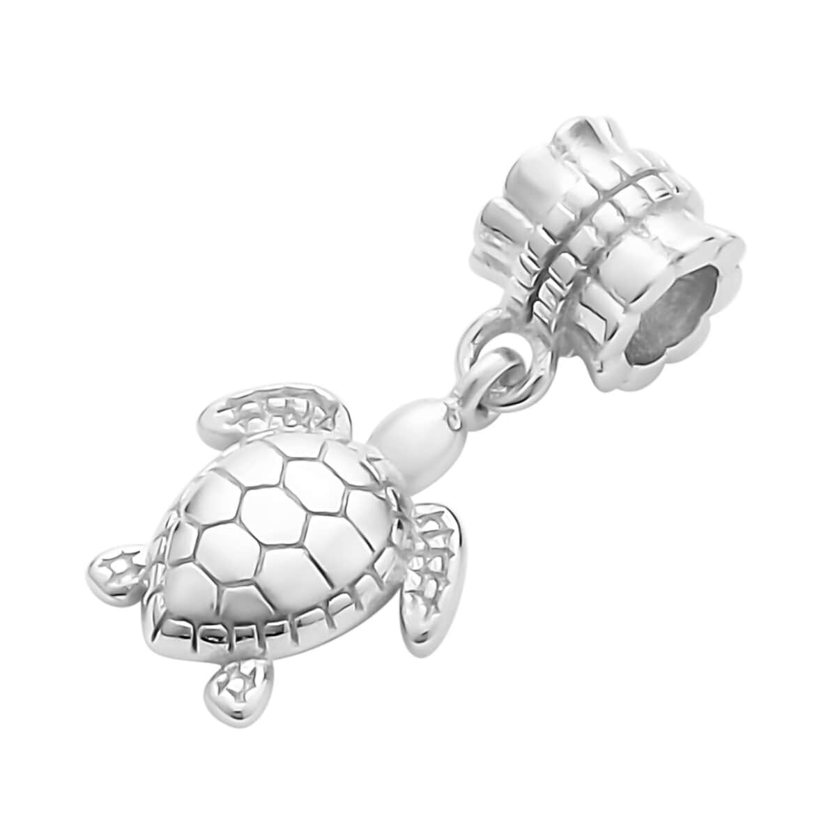 Sterling Silver Sea Turtle Charm image number 1