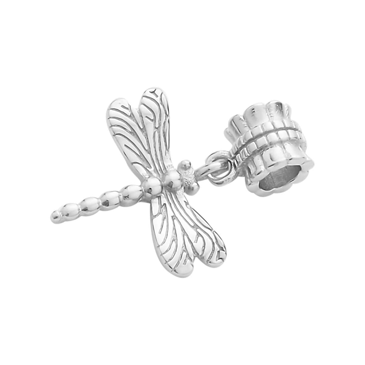 Sterling Silver Dragonfly Charm image number 2
