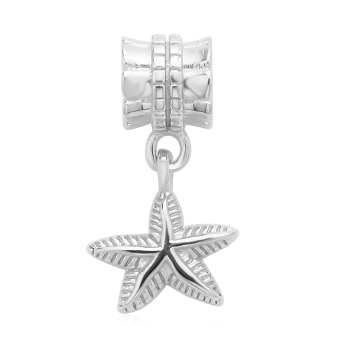 Sterling Silver Starfish Charm image number 0