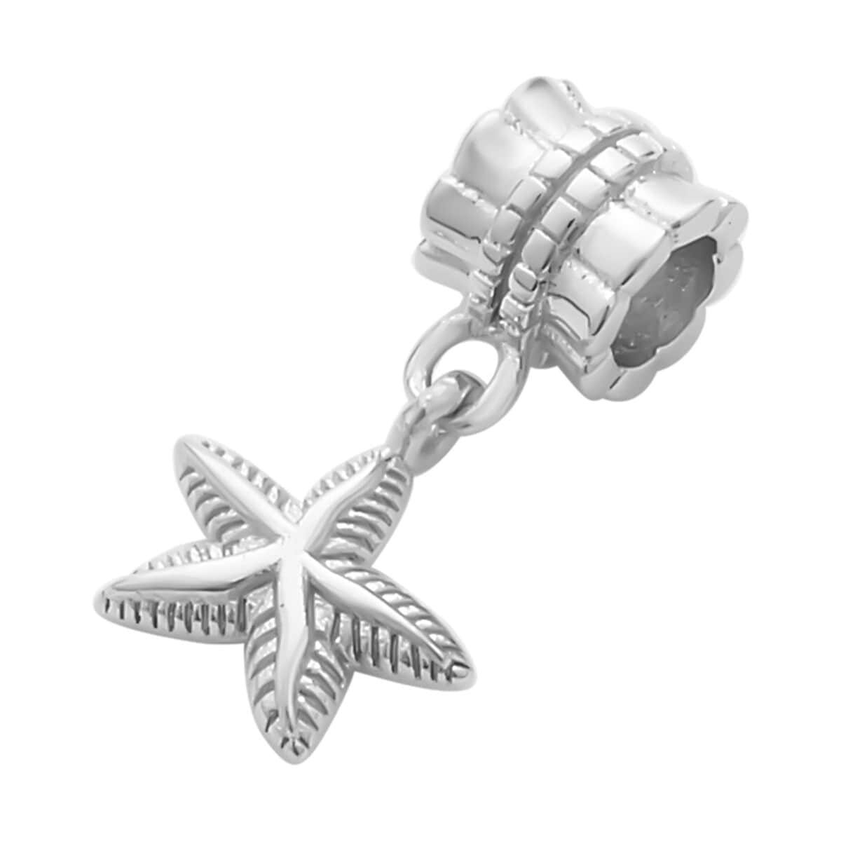 Sterling Silver Starfish Charm image number 2
