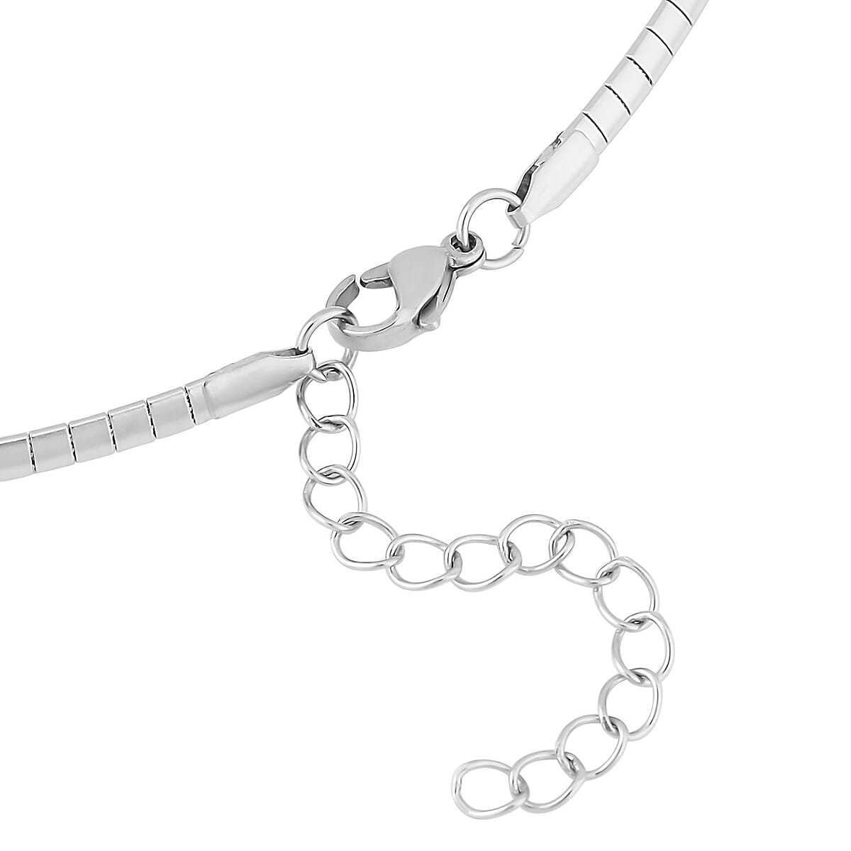 Yellow Tiger Eye Pendant With Necklace 18-20 Inch in Black Oxidized Stainless Steel 30..00 ctw image number 3