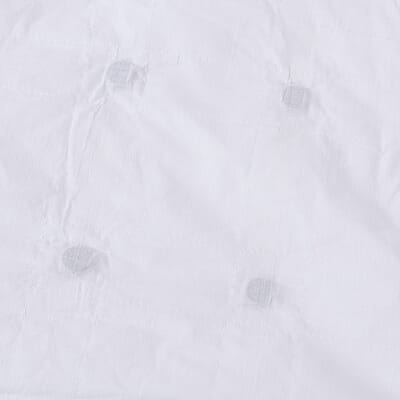 Homesmart White Magnet Mattress Pad (100% Cotton)