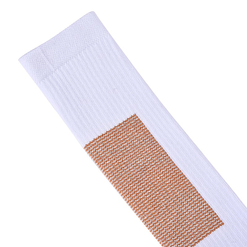 La Marey Set of 4 Pairs White 5% Copper Nylon and 95% Spandex Copper Fit Socks (S/M)